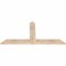 Ekena Millwork Portland Smooth Timber Gable Bracket, Douglas Fir, 60"W x 30"H x 1 1/2"D x 5 1/2"F, 12/12 Pitch GBW060X30X0206POR00SDF - alternate 2